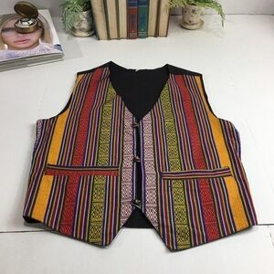 Women’s vintage handmade Nepal vest